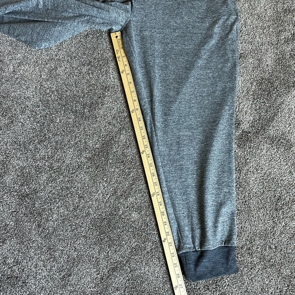 Athleta Womens Two Toned Gray Drawstring Elastic Waist Jogger Pants Size XL - Picture 7 of 8